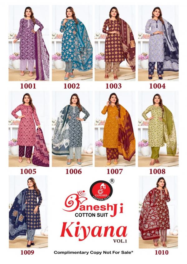 	Ganeshji kiyana Vol-1 – Dress Material